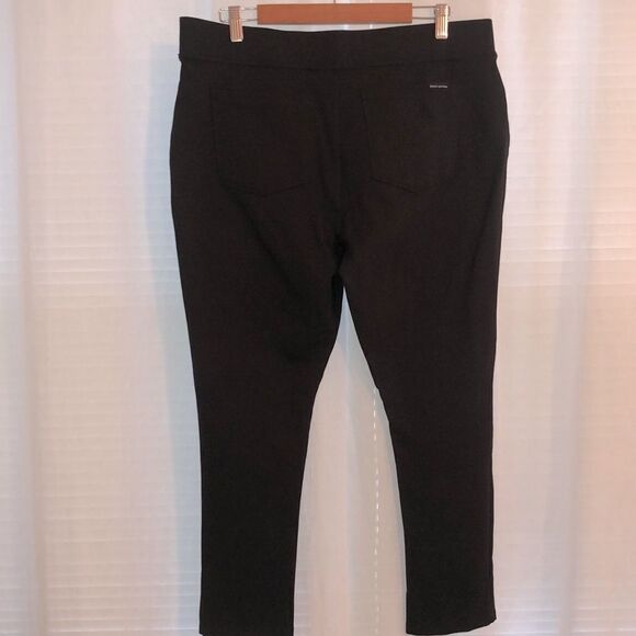 DKNY L Mid Rise Pull On Slim Ponte Dress Pants - Picture 4 of 13